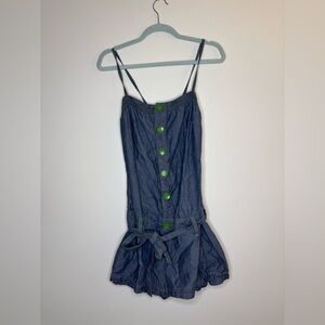 100% cotton. Baby phat romper size 11 (fits like a M/L)